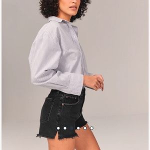 Abercrombie High Rise Mom Short